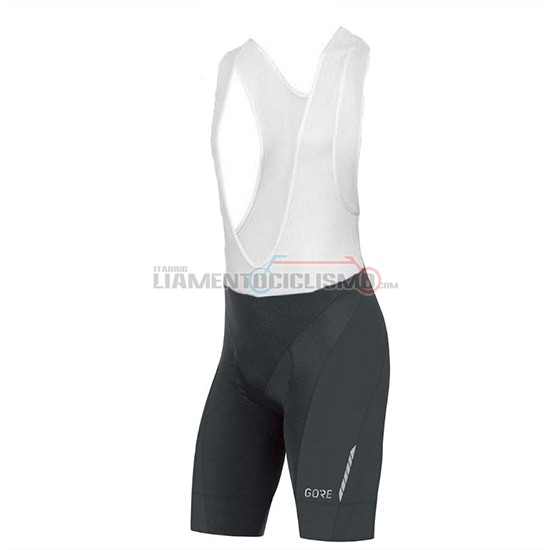 Abbigliamento Ciclismo Gore C7 Cc Manica Corta 2018 Nero e Rosso